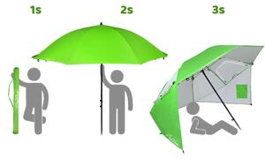 NAPERNYŐ UPF 50+ VÍZPARTRA ZÖLD
