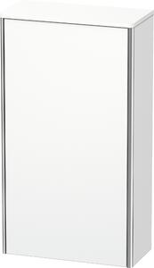 Duravit XSquare szekrény 50x23.6x88 cm oldalt függő fehér XS1303R1818