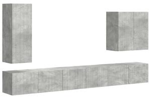 VidaXL 6 pcs Beton Szürke