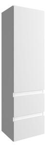Defra Como szekrény 40x31.6x140 cm oldalt függő fehér 123-C-04001