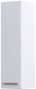 Oristo Opal szekrény 30x35x110 cm oldalt függő fehér OR30-SB1D-30-1