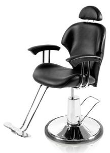Fodrász szék állítható magassággal-fekete
