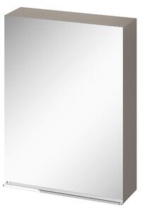 Cersanit Virgo szekrény 59.5x18x80 cm oldalt függő szürke-tölgy S522-015