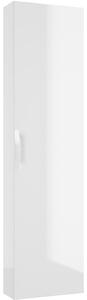 Defra Flou szekrény 42x16.8x170 cm oldalt függő fehér 259-C-04203