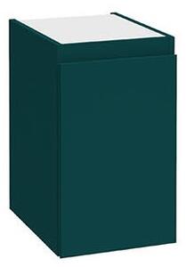 Defra Como szekrény 30x40x50 cm oldalt függő zöld 123-B-03005