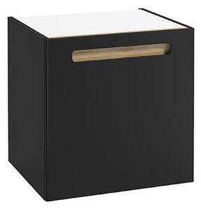 Defra Senso szekrény 50x43x50 cm oldalt függő fekete 260-B-05007
