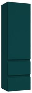 Defra Como szekrény 40x31.6x140 cm oldalt függő zöld 123-C-04035