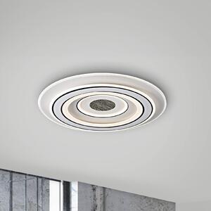 JUST LIGHT. LED mennyezeti lámpa Tolago, Ø 40 cm, CCT, dimmelhető