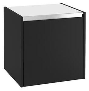 Defra Fonte szekrény 50x45.8x50 cm oldalt függő fekete 154-B-05003