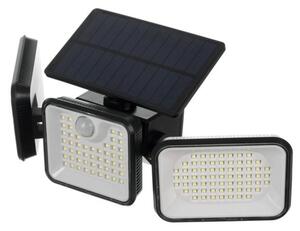 Napelemes kerti lámpa 180 LED – kültéri, mozgás- és fényérzékelővel
