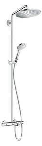 Hansgrohe Croma Select - Termosztatikus kádkeverő 280 Zuhanycső tartozékokkal, króm 26792000