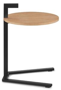 Kela Oak dekoratív asztal 39.5x39.5x55 cm fekete 24265