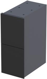 Oristo Louis szekrény 24x39x55.4 cm fekete OR50-SD2S-24-1