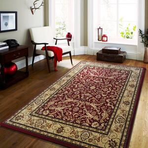 Minőségi vörös szőnyeg vintage stílusban Szélesség: 160 cm | Hossz: 220 cm