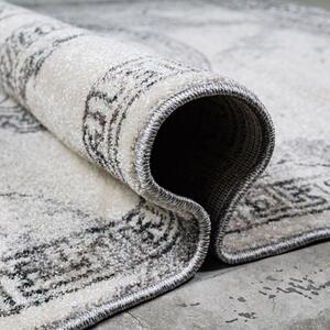 Szürke mandala mintás szőnyeg Szélesség: 80 cm | Hossz: 150 cm