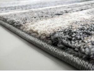 Modern szürke szőnyeg a nappaliba Szélesség: 80 cm | Hossz: 150 cm