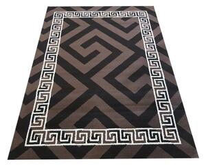 Stílusos szőnyeg minden szobához barna színben Szélesség: 160 cm | Hossz: 220 cm