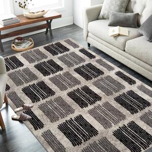Fenomenális bézs szőnyeg modern dizájnnal Szélesség: 120 cm | Hossz: 170 cm