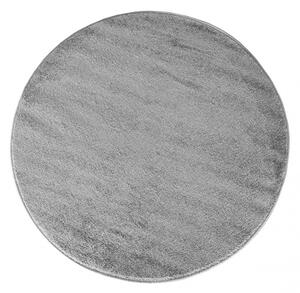 Kerek szürke szőnyeg Szélesség: 100 cm | Hossz: 100 cm