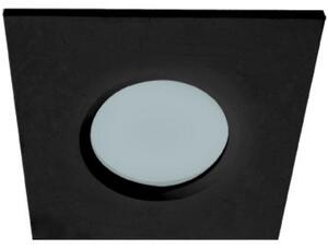 Viokef Viki szögletes süllyeszthető mennyezeti spot lámpa, fekete, 1xGU10 foglalattal