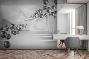 Fotótapéta szürke színben, 3d fotótapéta, u63734 : Uwalls.hu
