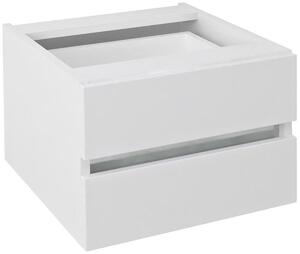 Sapho Avice szekrény 45x30x48 cm oldalt függő fehér AV061-3030