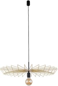 Nowodvorski Lighting Umbrella függőlámpa 1x60 W fekete-sárgaréz 8874
