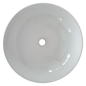 EROS - Top Counter pultra ültethető porcelán mosdó - RAISE - O - Ø 41 cm