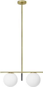 Miloox Jugen mennyezeti lámpa 2x40 W fehér-arany 174464
