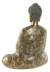 Buddha szobor - Aranyszínű - 24 cm