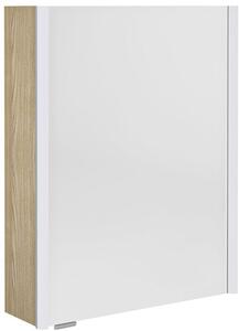 Sapho Alix szekrény 56x17.5x70 cm tükörrel világos bodza-bézs AX156-0013