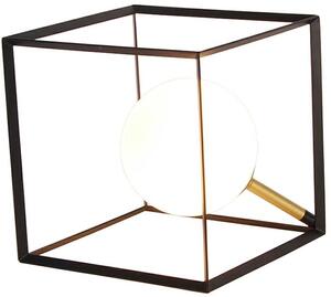 Ledea Weert asztali lámpa 1x28 W fekete-arany 50501049
