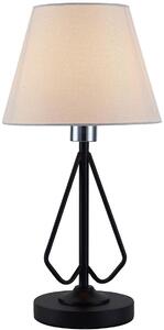 Ledea Morley asztali lámpa 1x60 W fehér-fekete 50501089