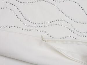 Dekoratív párnahuzat GUST 40x40 cm, fehér