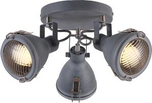 Candellux Crodo mennyezeti lámpa 3x40 W szürke 98-71132
