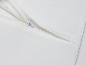 Dekoratív párnahuzat PETAL FRAME 40x40 cm, fehér