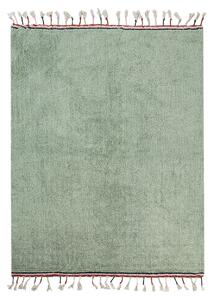 Zöld pamutszőnyeg 140 x 200 cm CAPARLI