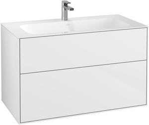 Villeroy & Boch Finion szekrény 99.6x49.8x59.1 cm Függesztett, mosdó alatti fehér F02000GF