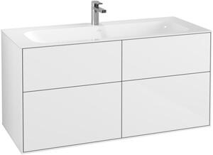 Villeroy & Boch Finion szekrény 119.6x49.8x59.1 cm Függesztett, mosdó alatti fehér F05000GF