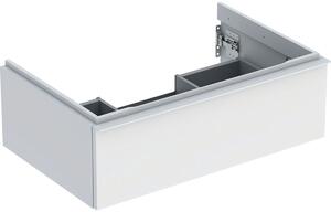 Geberit iCon szekrény 74x47.6x24.7 cm Függesztett, mosdó alatti fehér 502.311.01.3