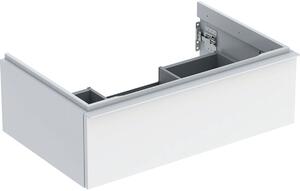 Geberit iCon szekrény 74x47.6x24.7 cm Függesztett, mosdó alatti fehér 502.311.01.1