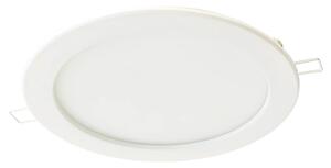 Tracon, LED-DLV-12NW, LED panel IP44-es, vízálló, fehér, 12 W teljesítménnyel, 4000 K, 800lm fényerővel, mennyezetre, D=170 mm (Tracon LED-DLV-12NW)