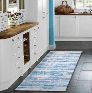 Modern konyhai szőnyeg kék színben Szélesség: 160 cm | Hossz: 220 cm