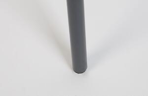 White Label Sötétszürke fém oldalasztal WLL FROST 39 cm