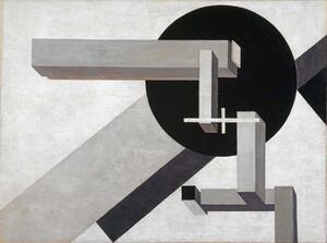 Lissitzky, Eliezer (El) Markowich - Festmény reprodukció Proun 1 D, 1919, (40 x 30 cm)