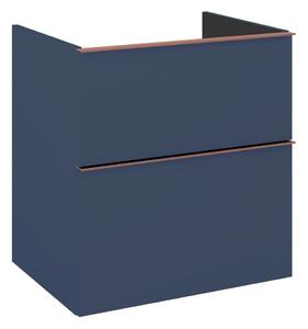 Elita Look szekrény 60x44.9x63.5 cm Függesztett, mosdó alatti kék 168578