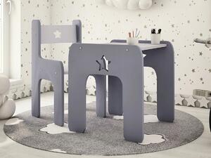 Design gyermek asztal és szék WoodStar Szín: fehér