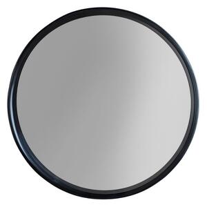 White Label Fekete függő tükör WLL Raj Small O 36 cm