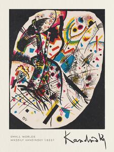 Festmény reprodukció Small Worlds - Wassily Kandinsky, (30 x 40 cm)