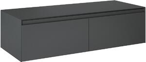 Elita Split Slim szekrény pulttal 120x45.8x31.9 cm oldalt függő antracit 168947